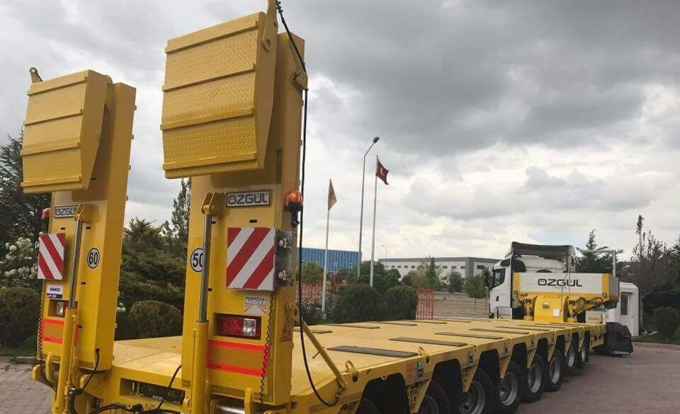New Low loader semi-trailer Özgül 8 AXLE LOWBED SEMI TRAILER: picture 13