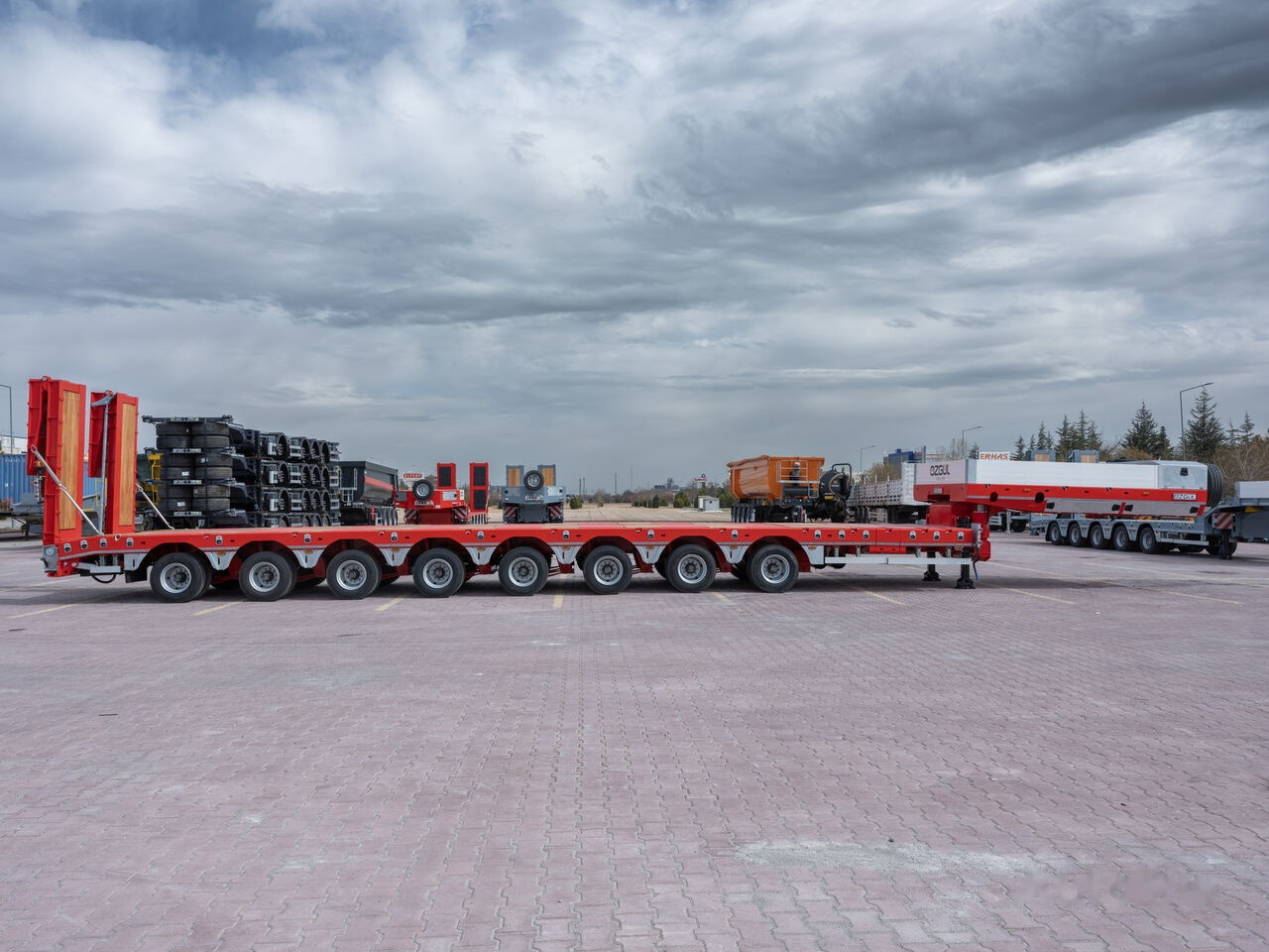 New Low loader semi-trailer Özgül 8 AXLE LOWBED SEMI TRAILER: picture 17