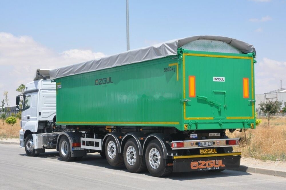 New Tipper semi-trailer Özgül ALUMINIUM TIPPING SEMI TRAILER: picture 7