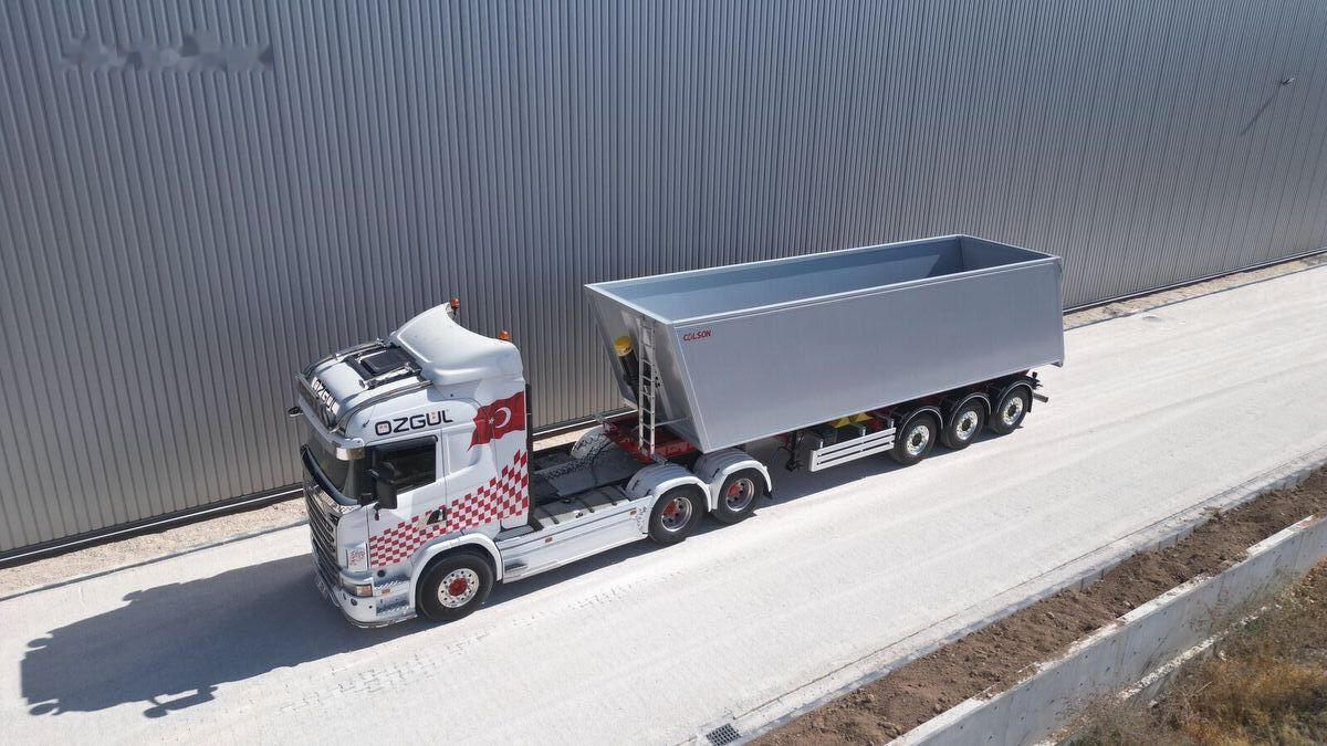 New Tipper semi-trailer Özgül ALUMINIUM TIPPING SEMI TRAILER: picture 15