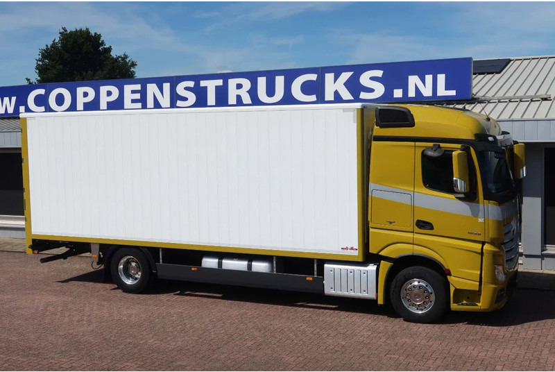 Box truck Mercedes-Benz Actros 1933 L Aluminium Bakwagen , Horse / tracing truck. Met deuren + 1 bed.: picture 14