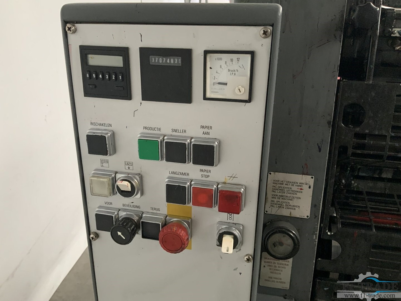 Heidelberg GTO 52+ - Offset printing machine: picture 3 Heidelberg GTO 52+ - Offset printing machine: picture 3