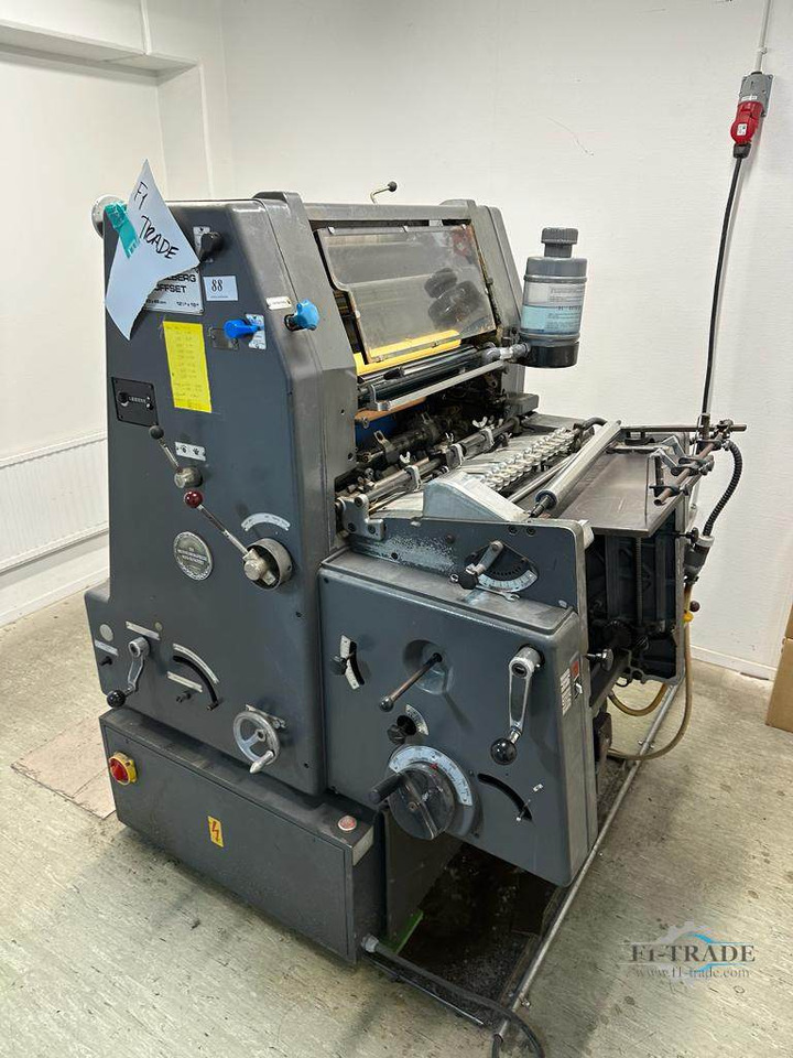 Heidelberg GTO46+ - Offset printing machine: picture 1 Heidelberg GTO46+ - Offset printing machine: picture 1
