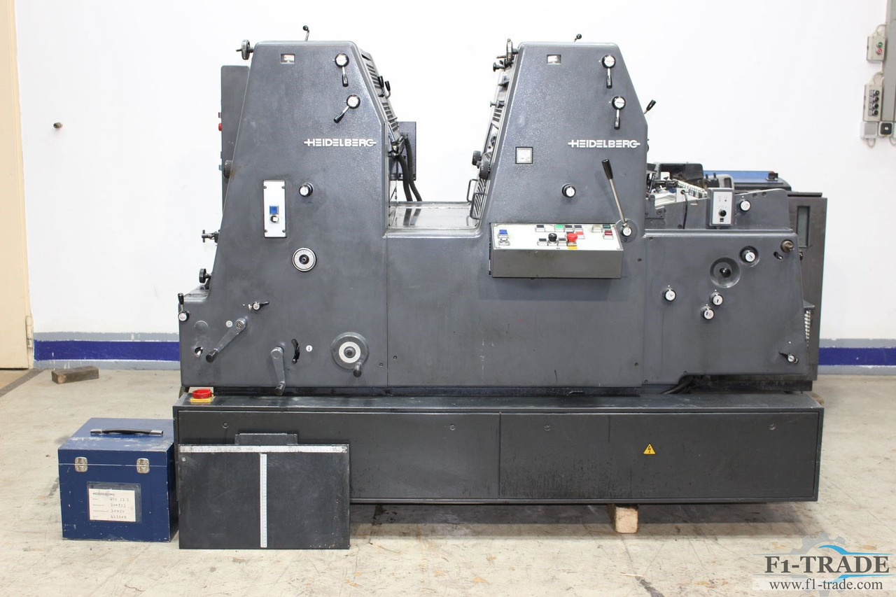 Heidelberg GTO52-2+ - Offset printing machine: picture 1 Heidelberg GTO52-2+ - Offset printing machine: picture 1