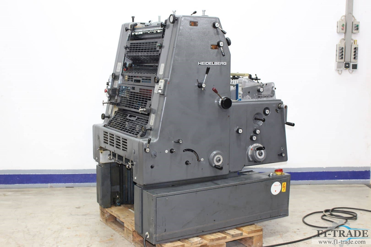 Heidelberg GTO52+ N+P - Offset printing machine: picture 1 Heidelberg GTO52+ N+P - Offset printing machine: picture 1