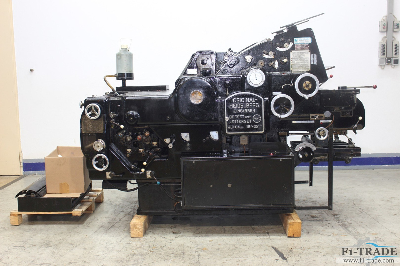 Heidelberg KORD64 - Offset printing machine: picture 1 Heidelberg KORD64 - Offset printing machine: picture 1