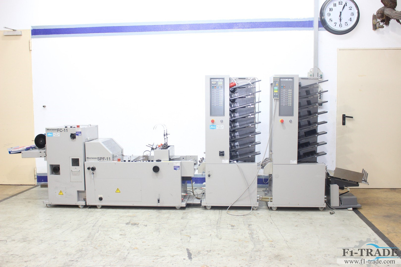 Horizon MC-80a MC-80m SPF-11 FC-11 - Printing machinery: picture 1 Horizon MC-80a MC-80m SPF-11 FC-11 - Printing machinery: picture 1