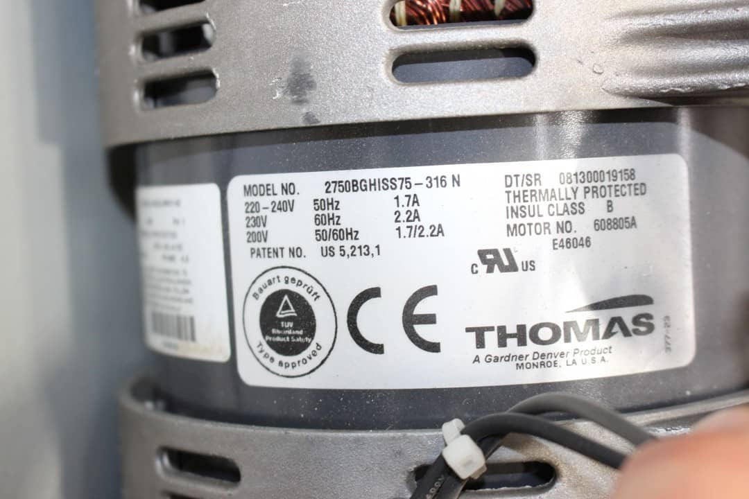 Thomas - Rietschle 2750BGHISS75 - Spare parts for Printing machinery: picture 5 Thomas - Rietschle 2750BGHISS75 - Spare parts for Printing machinery: picture 5