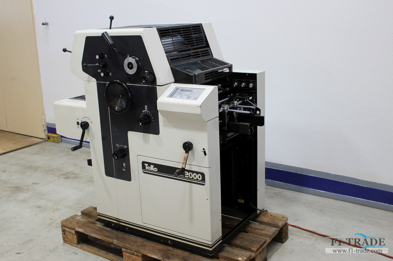 TOKO 2000 - Offset printing machine: picture 3 TOKO 2000 - Offset printing machine: picture 3