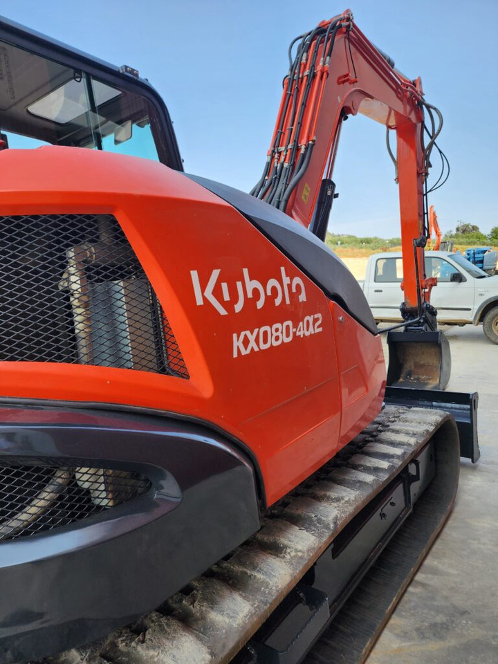 KUBOTA KX080-4A2 - Mini excavator: picture 3 KUBOTA KX080-4A2 - Mini excavator: picture 3