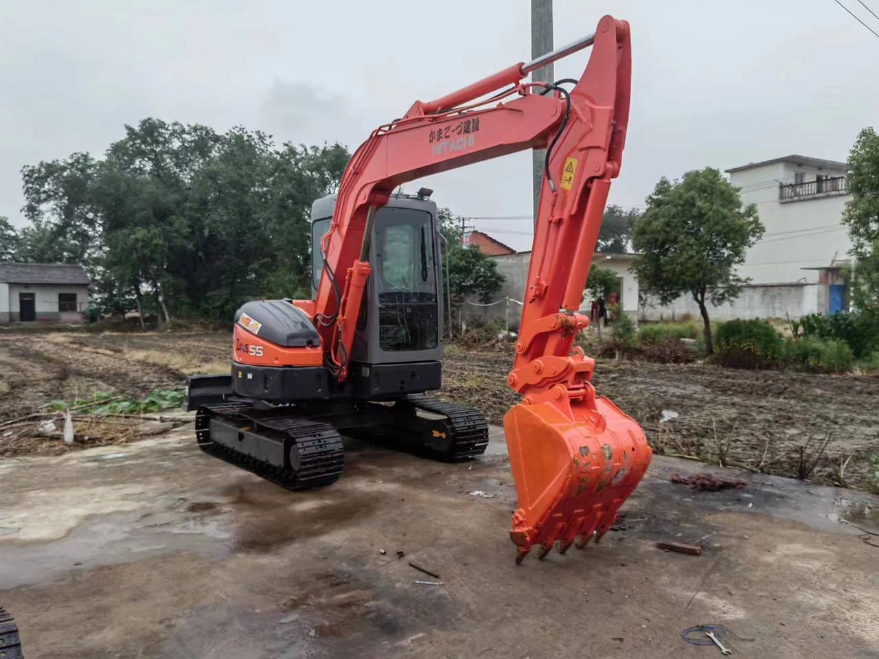 HITACHI ZX55 - Mini excavator: picture 1 HITACHI ZX55 - Mini excavator: picture 1