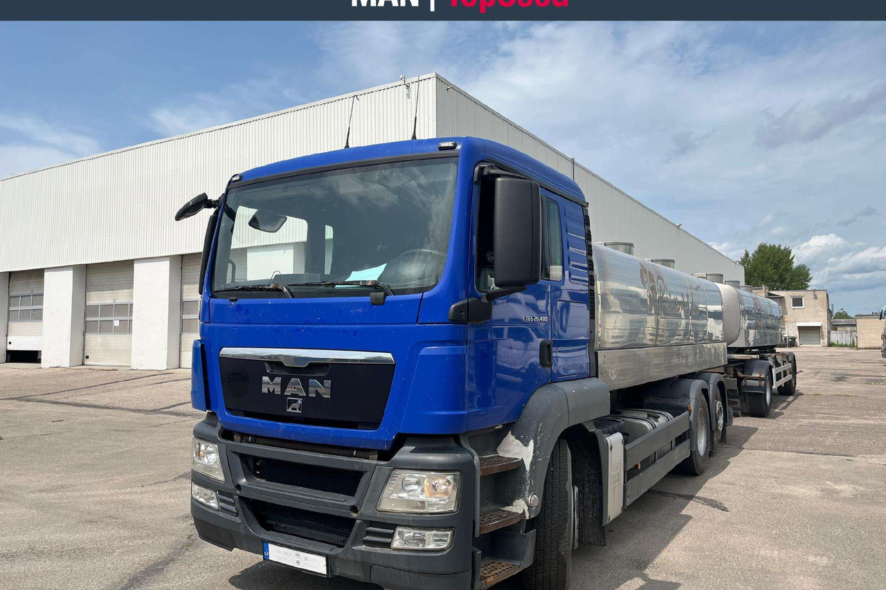 MAN 26.400 6X2-2 Plandex (8633) - Tank truck, Tank trailer: picture 1 MAN 26.400 6X2-2 Plandex (8633) - Tank truck, Tank trailer: picture 1