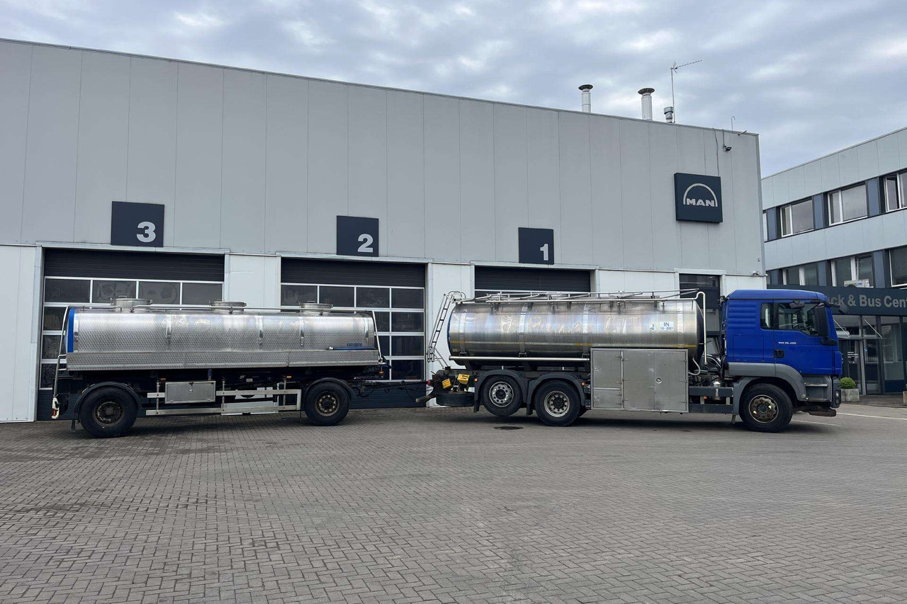 MAN TGS 26.400 6X2-2 Plandex (08632) - Tank truck, Tank trailer: picture 2 MAN TGS 26.400 6X2-2 Plandex (08632) - Tank truck, Tank trailer: picture 2