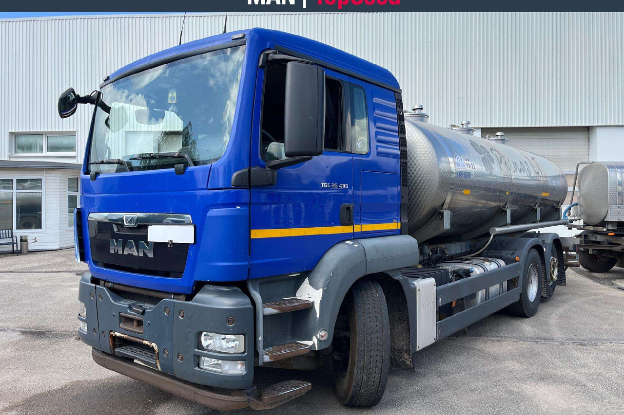 MAN TGS 26.400 6X2-2 Plandex (8833) - Tank truck: picture 1 MAN TGS 26.400 6X2-2 Plandex (8833) - Tank truck: picture 1