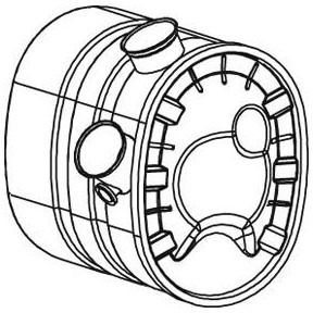 Katalysator SCR Euro 5 VOLVO FH / FM RENAULT Premium , Magnum , Kerax DXi 11 13 - 20920707 7421065783 - Catalytic converter for Truck: picture 4 Katalysator SCR Euro 5 VOLVO FH / FM RENAULT Premium , Magnum , Kerax DXi 11 13 - 20920707 7421065783 - Catalytic converter for Truck: picture 4