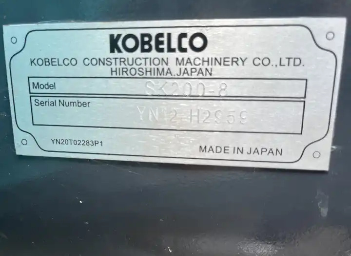 20t Used Kobelco Excavator Sk200-8 Sk200 210-8,Kobelco Sk140 Sk200 Sk210 Excavators In Shanghai - Crawler excavator: picture 5 20t Used Kobelco Excavator Sk200-8 Sk200 210-8,Kobelco Sk140 Sk200 Sk210 Excavators In Shanghai - Crawler excavator: picture 5