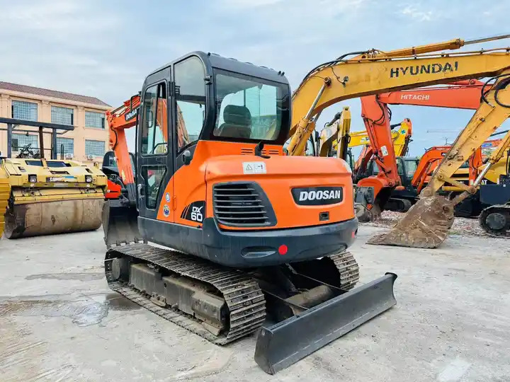 Crawler excavator 6t Small Excavator,Mini Excavating Machine Korea Doosan Used Excavators Doosan Dx60 For Sale In Shanghai: picture 6