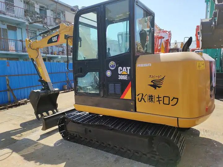 Crawler excavator Crawler excavator Used cat306E / second-hand Japan engine cat 306 306E: picture 7