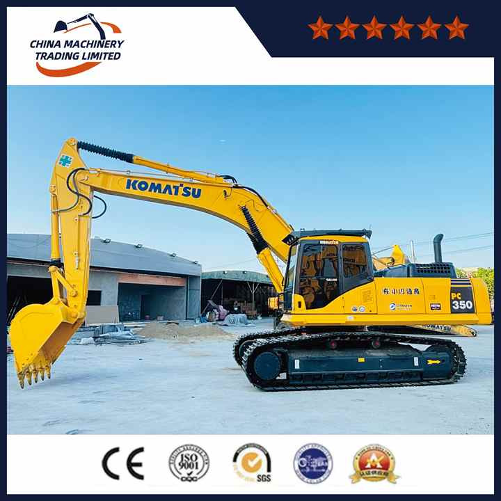 Used 35 Ton Excavator Kamatsu PC350-7 Earth-Moving Machinery Kamatsu PC220 210 200 240 350 Hot on Sale. - Crawler excavator: picture 3 Used 35 Ton Excavator Kamatsu PC350-7 Earth-Moving Machinery Kamatsu PC220 210 200 240 350 Hot on Sale. - Crawler excavator: picture 3