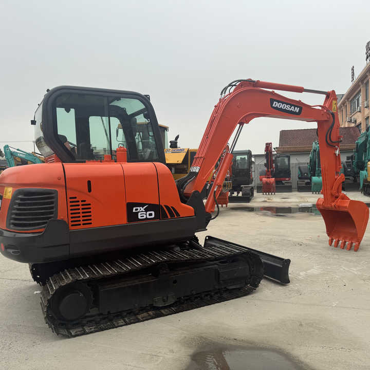 Used Excavator Doosan Dx60 Excavators Earth-moving Machinery Doosan Dx60 Dx80 Dx75 Dx225 Dh55 Dx60-9c for Sale - Crawler excavator: picture 1 Used Excavator Doosan Dx60 Excavators Earth-moving Machinery Doosan Dx60 Dx80 Dx75 Dx225 Dh55 Dx60-9c for Sale - Crawler excavator: picture 1