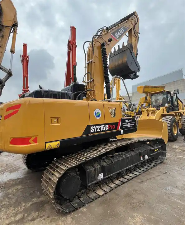 Used digger second Hand 20 ton Excavator Sany 215cpro Crawler Excavator on sale - Crawler excavator: picture 4 Used digger second Hand 20 ton Excavator Sany 215cpro Crawler Excavator on sale - Crawler excavator: picture 4