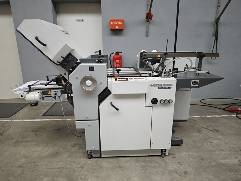 Heidelberg, Heidelberg/Stahl Heidelberg Stahlfolder Ti 40 I 2009 - Folding machine: picture 1 Heidelberg, Heidelberg/Stahl Heidelberg Stahlfolder Ti 40 I 2009 - Folding machine: picture 1