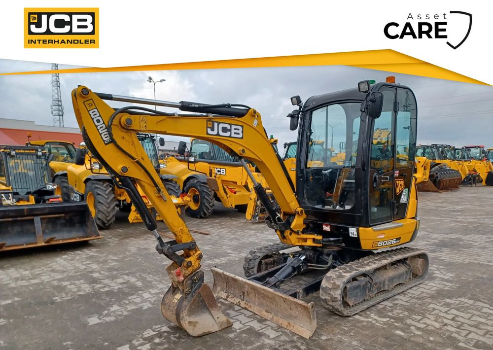 JCB 8026 - Mini excavator: picture 1 JCB 8026 - Mini excavator: picture 1