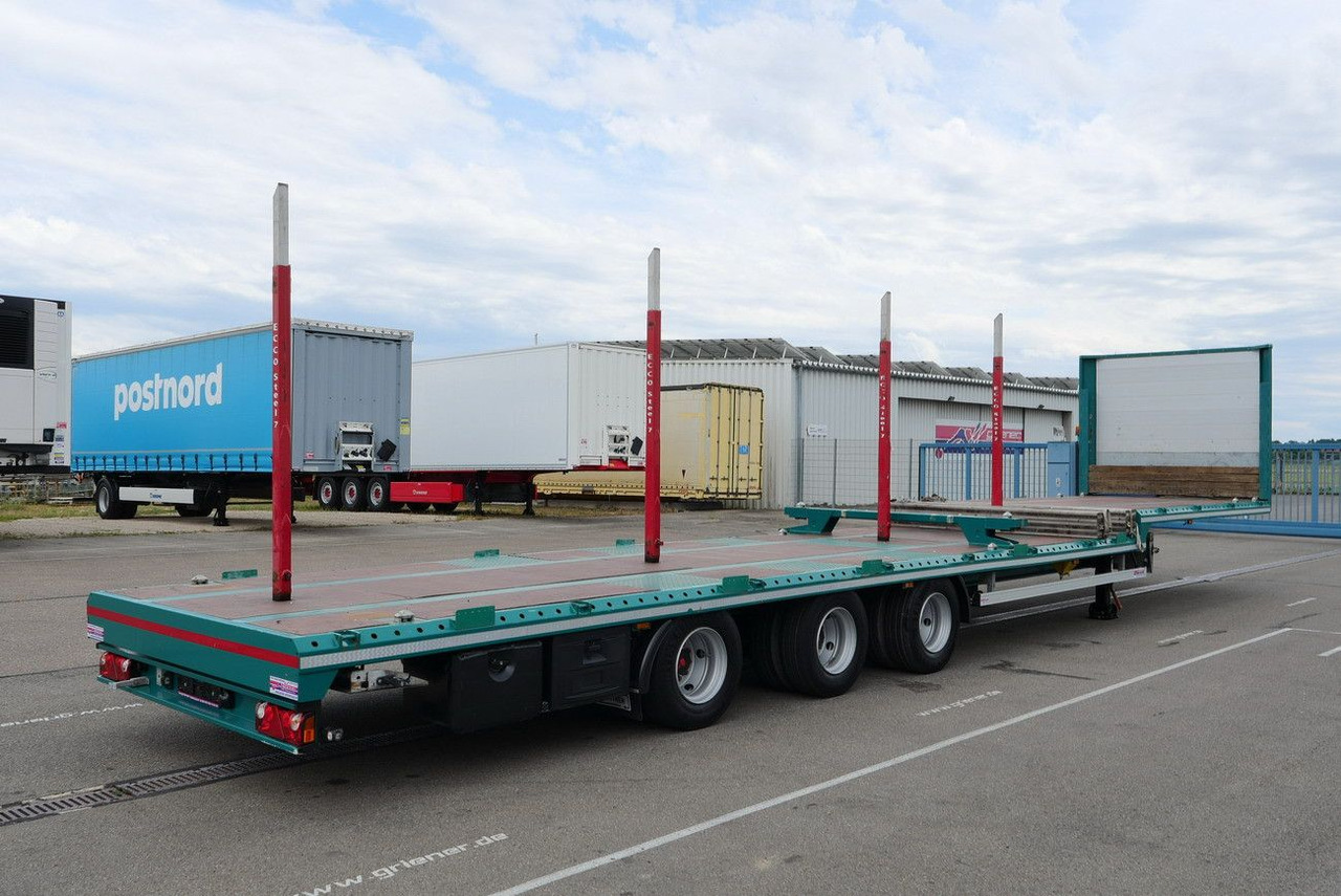 Dropside/ Flatbed semi-trailer SP32 -G39 MEGA/JUMBO/LIFT/ CONTAINER /FELLECHNER: picture 8