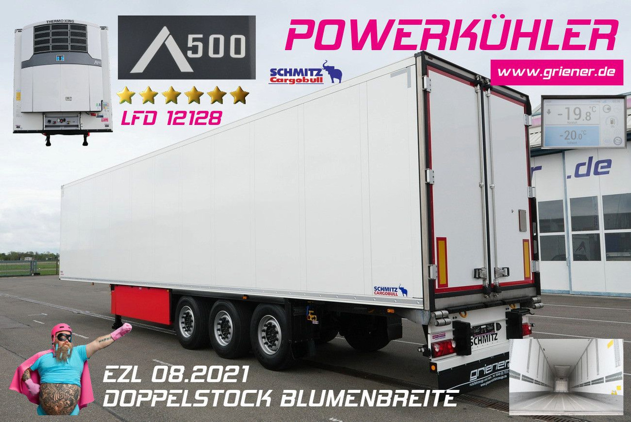 Schmitz Cargobull SKO 24/DOPPELSTOCK BLUMEN TK A500 DRP 5 x vorh. - Closed box semi-trailer: picture 1 Schmitz Cargobull SKO 24/DOPPELSTOCK BLUMEN TK A500 DRP 5 x vorh. - Closed box semi-trailer: picture 1