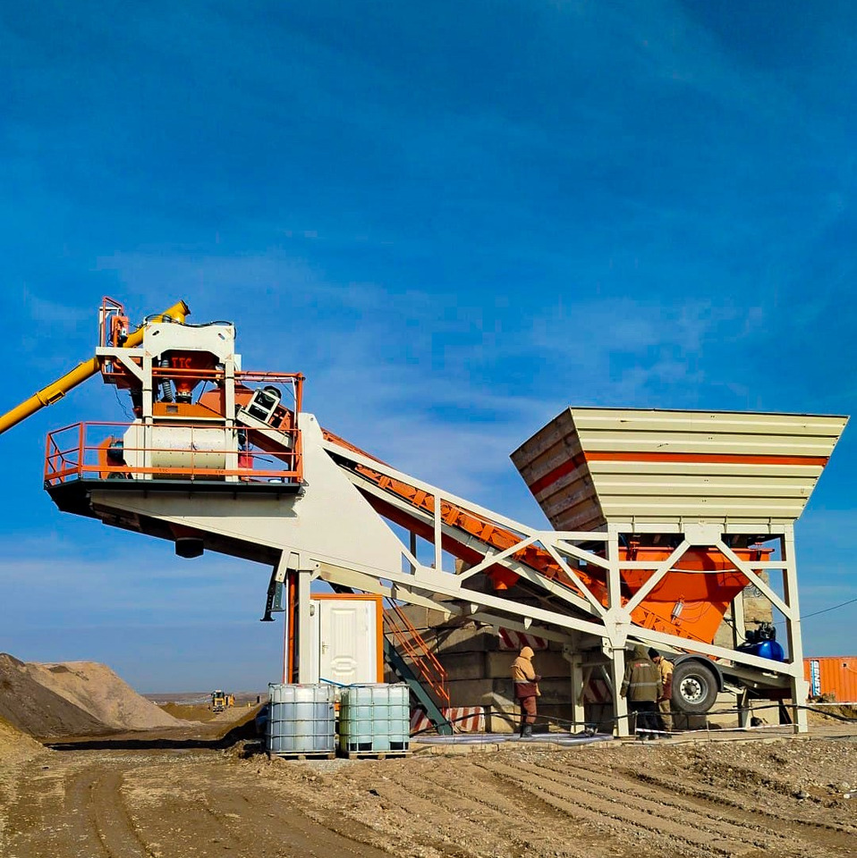 For Sale New Mobile Concrete Plant - Concrete plant: picture 1 For Sale New Mobile Concrete Plant - Concrete plant: picture 1