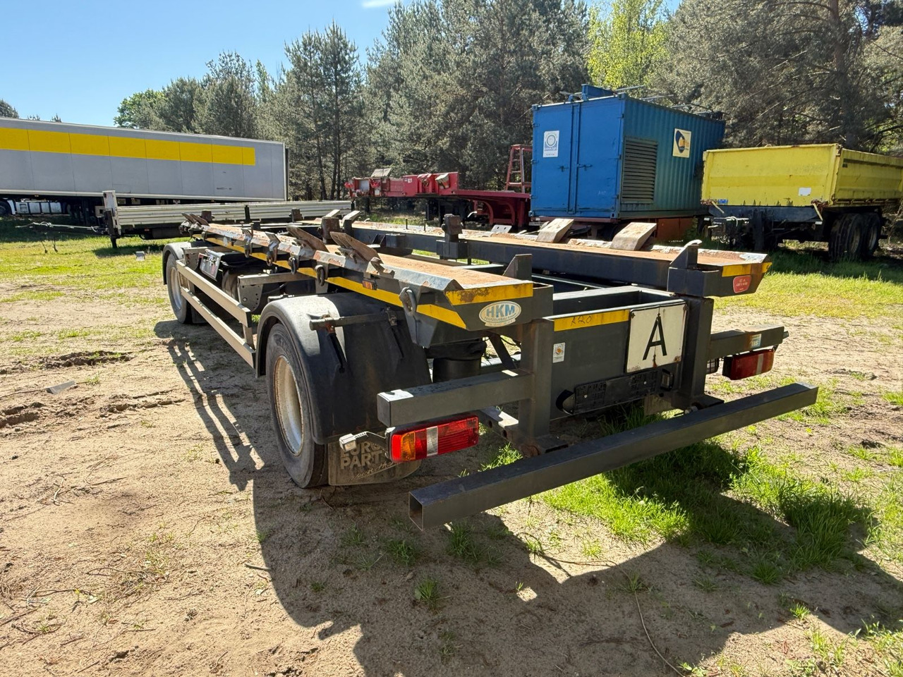 HKM A 18 ZL 5.0 Abrollanhänger für 2 Absetzcontainer - Roll-off/ Skip trailer: picture 5 HKM A 18 ZL 5.0 Abrollanhänger für 2 Absetzcontainer - Roll-off/ Skip trailer: picture 5