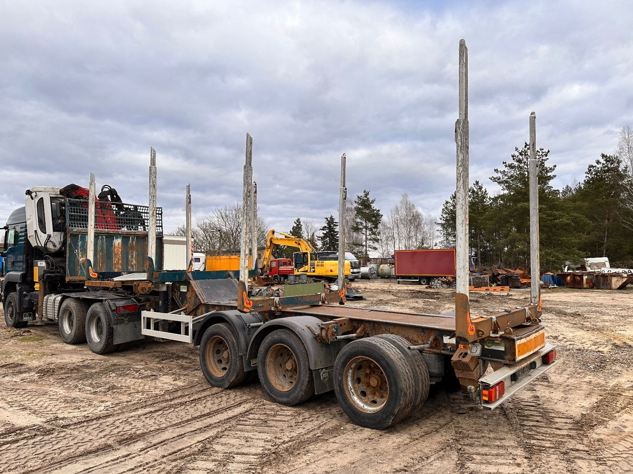Holztransporter Achleitner 3STR36 - Timber semi-trailer: picture 3 Holztransporter Achleitner 3STR36 - Timber semi-trailer: picture 3