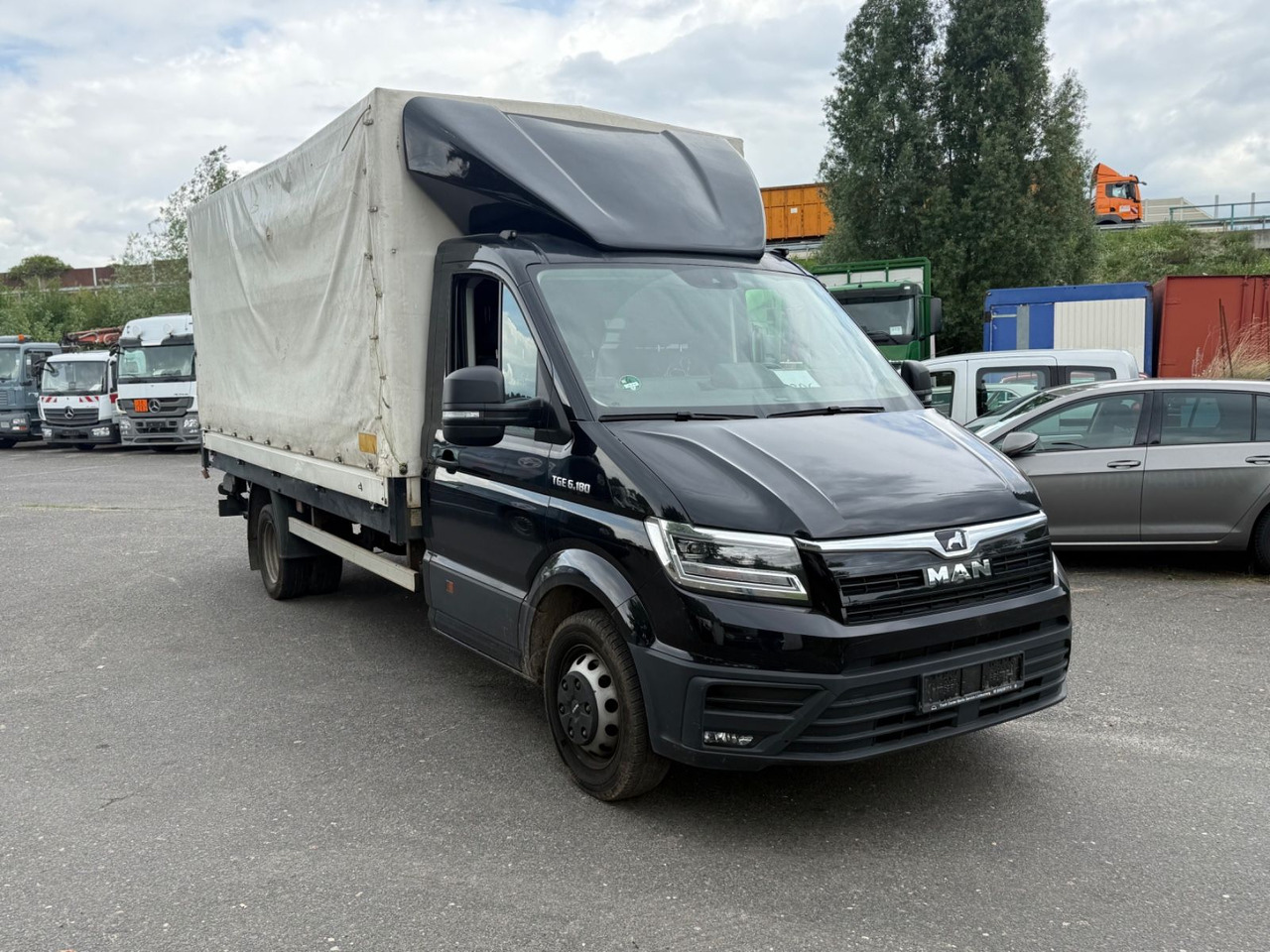 MAN TGE 6.180 27 TKM !! - Curtain side van: picture 1 MAN TGE 6.180 27 TKM !! - Curtain side van: picture 1