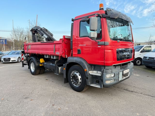 MAN TGM 18.340 Kipper mit Kran - Tipper, Crane truck: picture 5 MAN TGM 18.340 Kipper mit Kran - Tipper, Crane truck: picture 5
