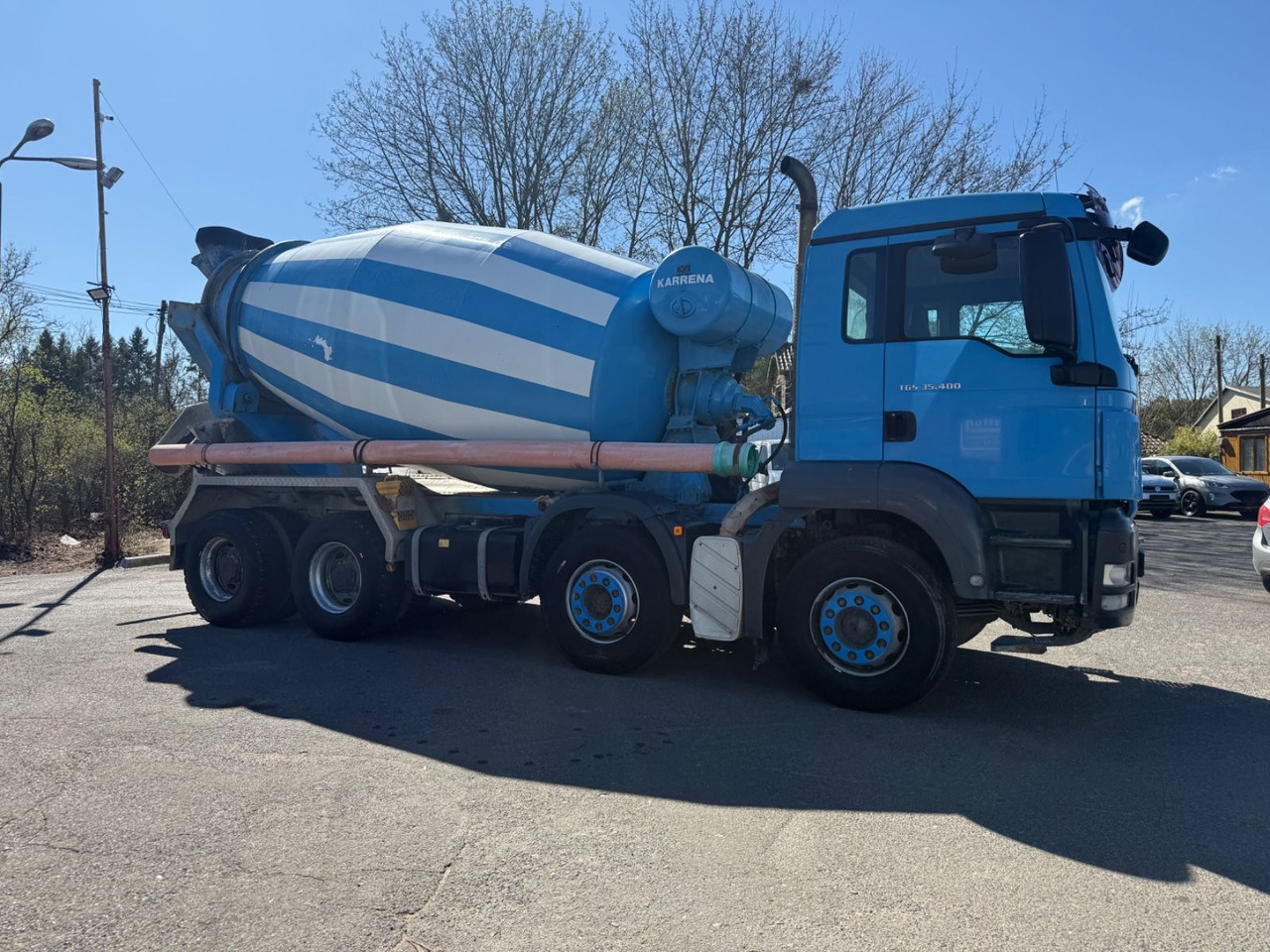 MAN TGS 35.400 8x4 Betonmischer - Concrete mixer truck: picture 3 MAN TGS 35.400 8x4 Betonmischer - Concrete mixer truck: picture 3
