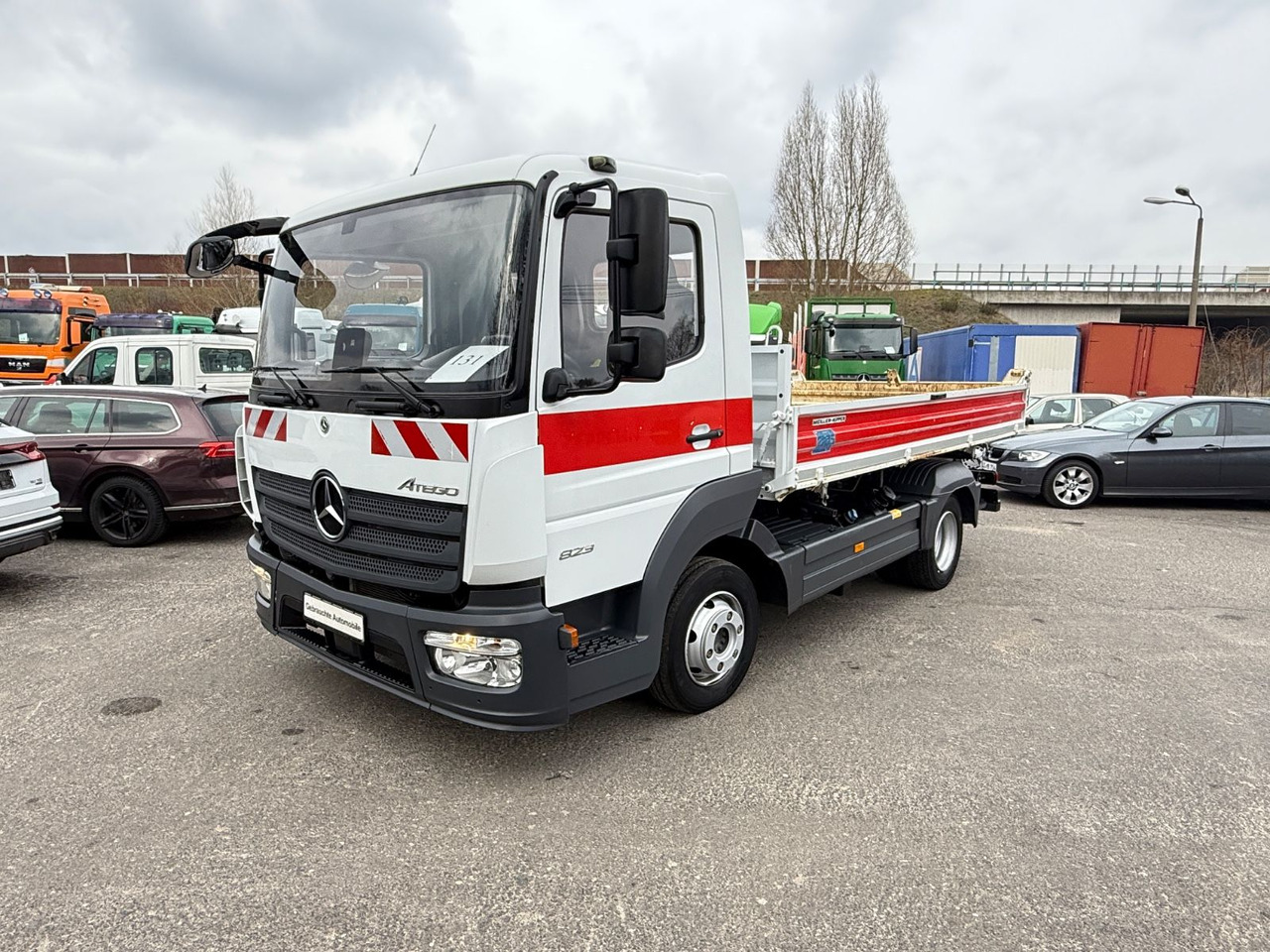 Mercedes-Benz Atego 823 Kipper - Tipper: picture 3 Mercedes-Benz Atego 823 Kipper - Tipper: picture 3