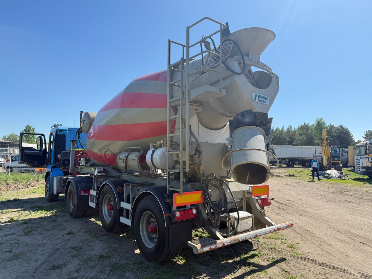 Stetter Mischer-Mixer Typ AM 10 FH Betonmischer - Concrete mixer semi-trailer: picture 2 Stetter Mischer-Mixer Typ AM 10 FH Betonmischer - Concrete mixer semi-trailer: picture 2
