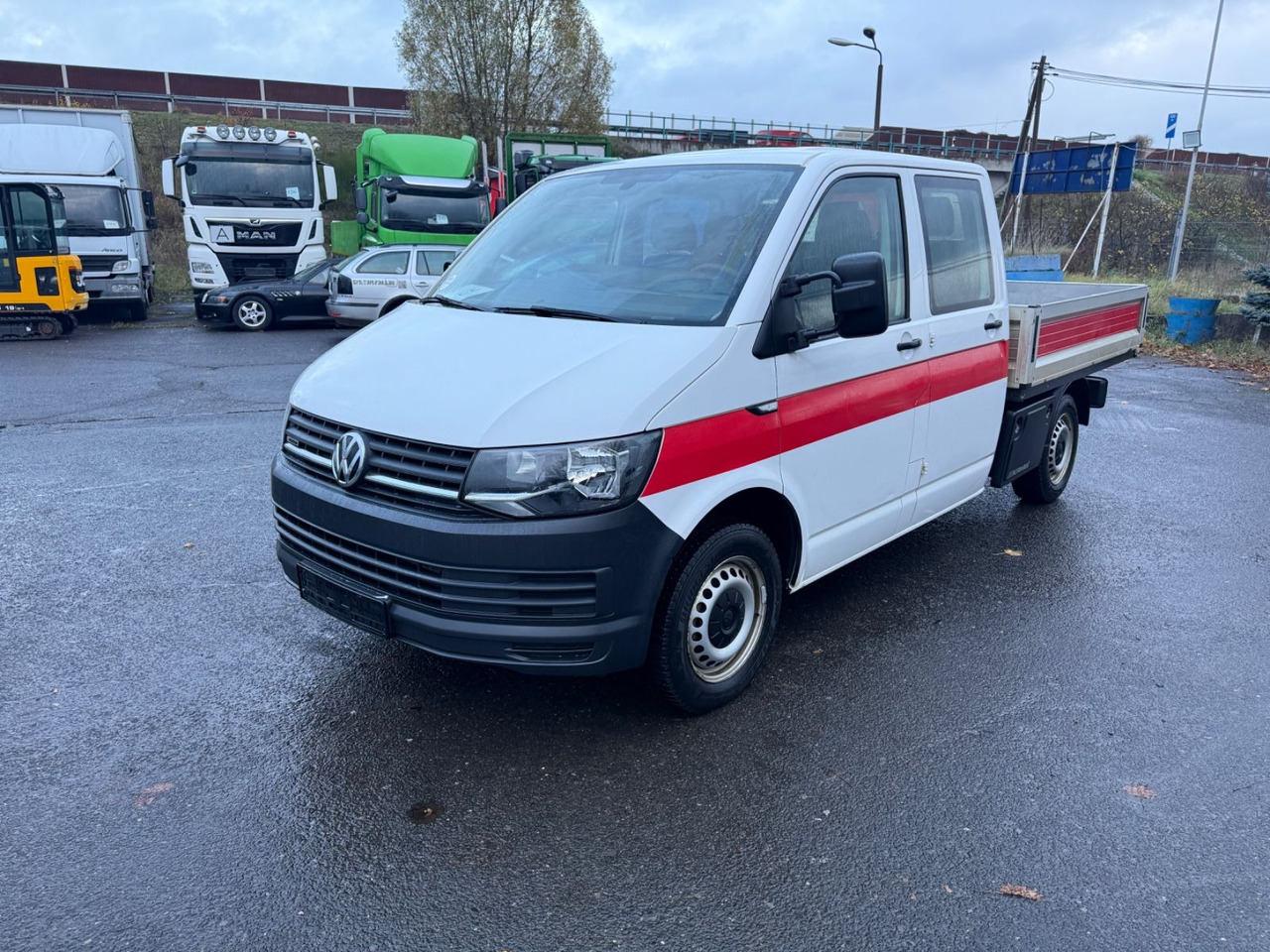 Volkswagen T6 Automatik Pritsche lang Doppelkabine - Flatbed van: picture 3 Volkswagen T6 Automatik Pritsche lang Doppelkabine - Flatbed van: picture 3