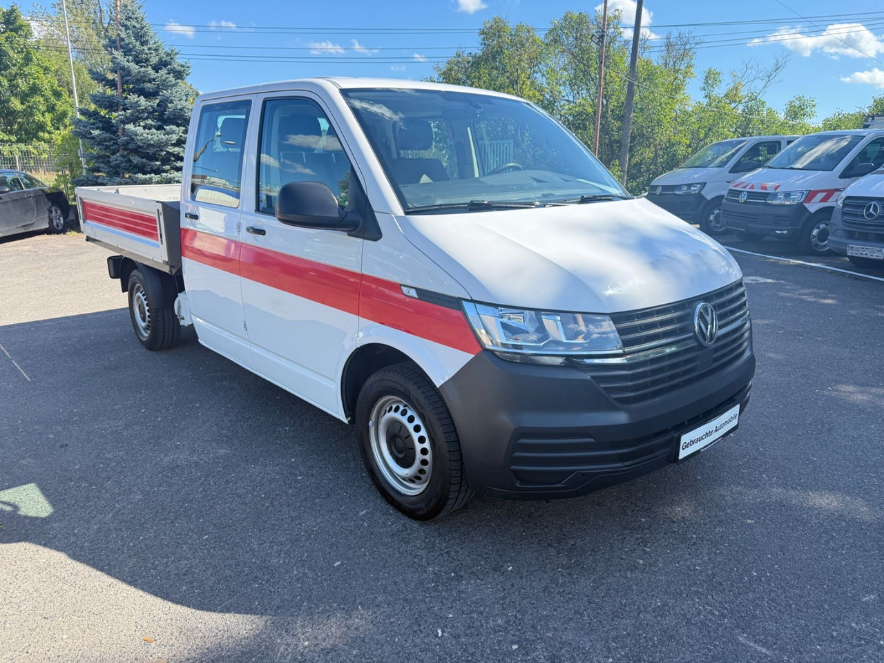 Volkswagen T6 Transporter Pritsche DKL ang 4MOTION - Flatbed van, Combi van: picture 1 Volkswagen T6 Transporter Pritsche DKL ang 4MOTION - Flatbed van, Combi van: picture 1