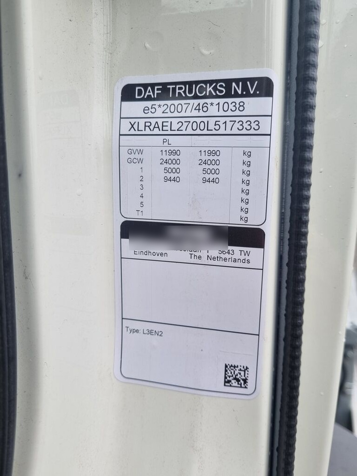 New Hook lift truck DAF LF 55 260: picture 9