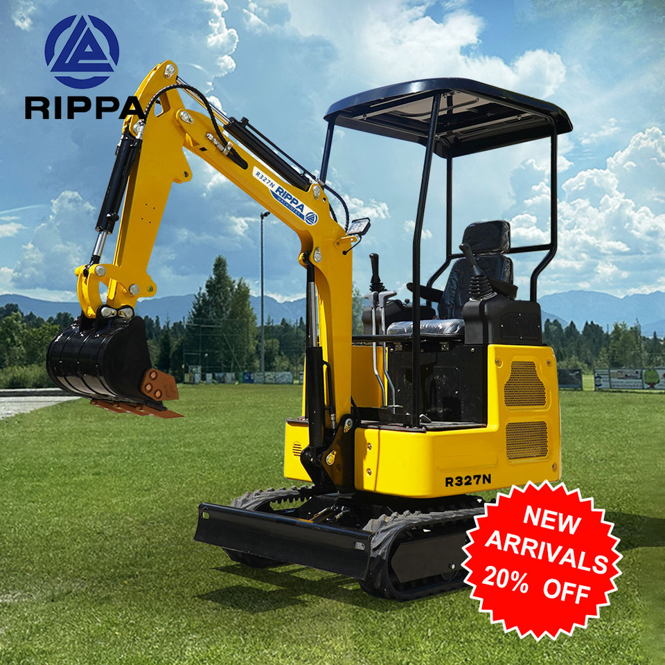 Rippa R327-Kubota/Changchai engine-Global stocking Rapid delivery - Mini excavator: picture 1 Rippa R327-Kubota/Changchai engine-Global stocking Rapid delivery - Mini excavator: picture 1
