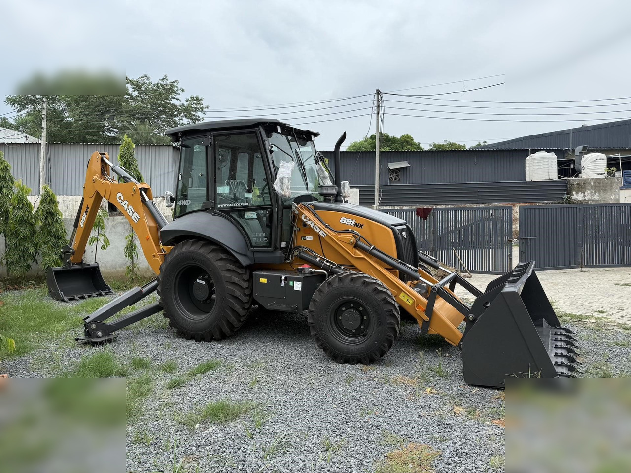 CASE 851NX CP - Backhoe loader: picture 1 CASE 851NX CP - Backhoe loader: picture 1