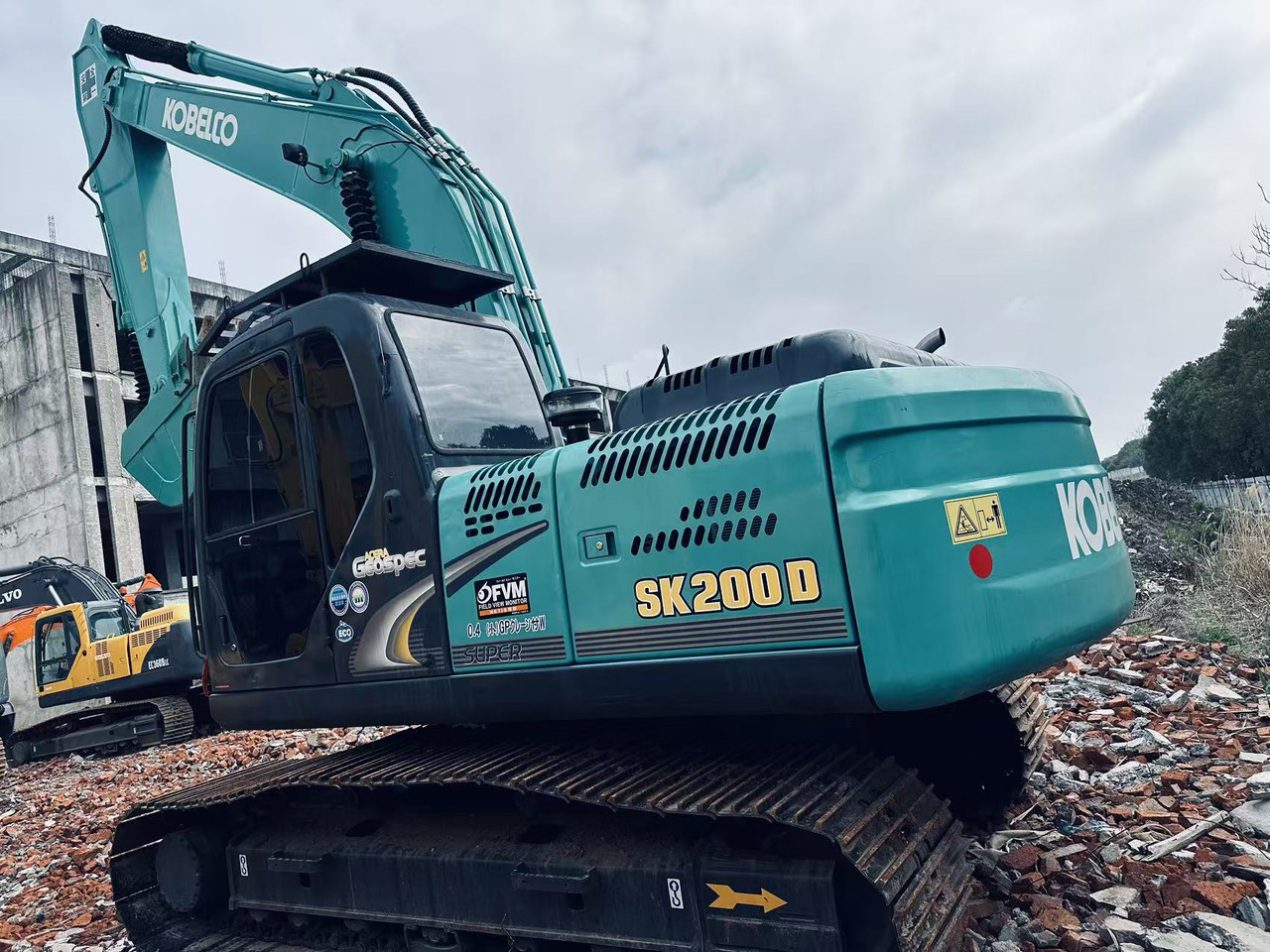 Kobelco SK200D - Crawler excavator: picture 1 Kobelco SK200D - Crawler excavator: picture 1