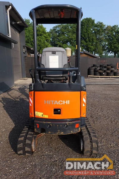 Hitachi ZX 17 CW05 hydraulische snelwissel - Mini excavator: picture 3 Hitachi ZX 17 CW05 hydraulische snelwissel - Mini excavator: picture 3