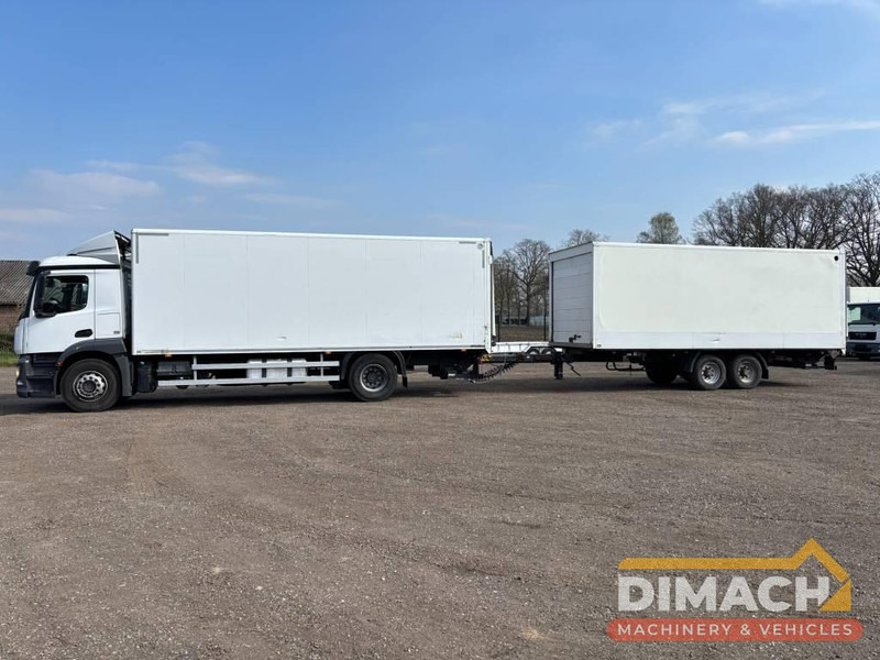 Mercedes-Benz Actros 1833 4x2 - aanhanger koffer, Euro 6 - Box truck: picture 1 Mercedes-Benz Actros 1833 4x2 - aanhanger koffer, Euro 6 - Box truck: picture 1