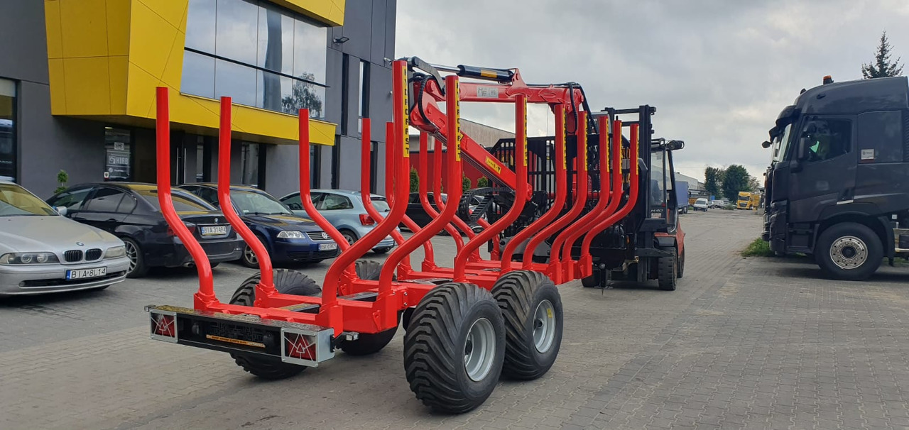HYDROFAST Przyczepa leśna / Timber trailer / Holzanhänger / Remorque à bois / Remolque para madera - Forestry trailer: picture 3 HYDROFAST Przyczepa leśna / Timber trailer / Holzanhänger / Remorque à bois / Remolque para madera - Forestry trailer: picture 3