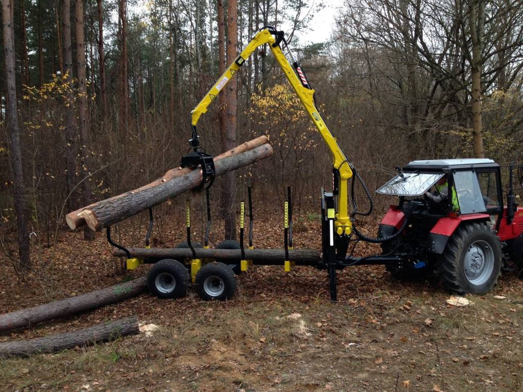 Hydrofast Timber Harvesting Trailer/Forstanhänger/Przyczepka do zrywki drewna H9 - Forestry trailer: picture 4 Hydrofast Timber Harvesting Trailer/Forstanhänger/Przyczepka do zrywki drewna H9 - Forestry trailer: picture 4