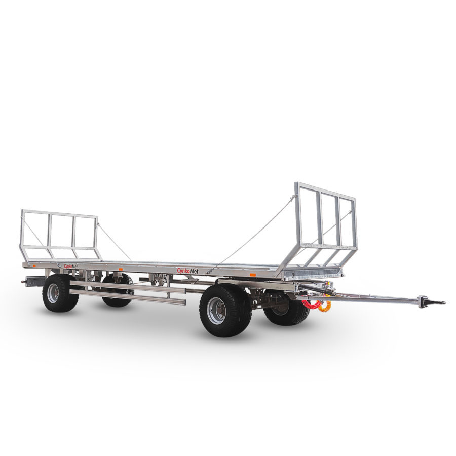 Cynkomet Ballentransportwagen / Bale platform / Remorque pour balles / Rimorchio per balle / Przyczepa do przewozu bel - Farm platform trailer: picture 3 Cynkomet Ballentransportwagen / Bale platform / Remorque pour balles / Rimorchio per balle / Przyczepa do przewozu bel - Farm platform trailer: picture 3