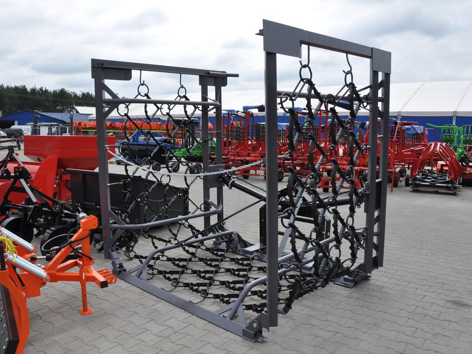 New Chain harrow METAL-TECHNIK Wiesenegge / Meadow harrow / Herse de prairie / Strigliatrice / Полевая волокуша / Włóka łąkowa 4 m: picture 6