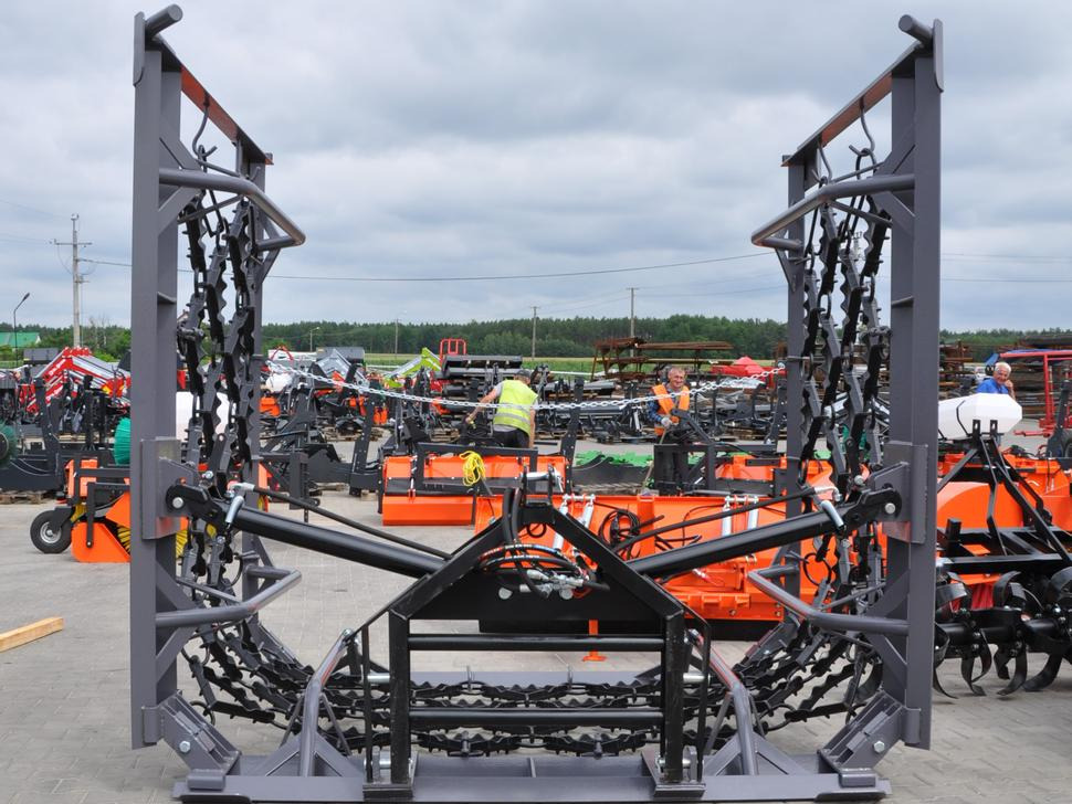 New Chain harrow METAL-TECHNIK Wiesenegge / Meadow harrow / Herse de prairie / Strigliatrice / Полевая волокуша / Włóka łąkowa 4 m: picture 8